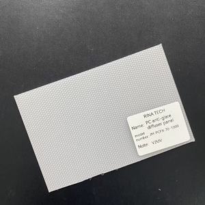 Plaque diffuseur TN anti-éblouissement résistante aux intempéries en PS/PMMA pour l'éclairage LED intérieur des salles d'exposition automobiles avec options personnalisables - Product Image 1