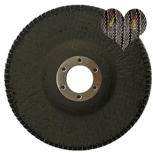 Disco de lijado NABI de 150 mm x 22 mm, rueda de pulido de alúmina roja para pulir y acabar metales - Product Image 1