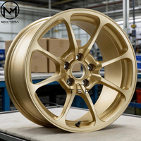 Rines de Aleación Maxtera Forged Custom Estilo NE24 para Autos de Pasajeros BMW, AUDI, AMG, VW, Honda, Nissan, Supra, Camaro, Corvette, Mustang