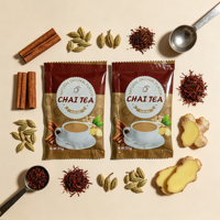 Thé Masala Chai en vrac, sachet de 20g, base d'Assam, thé épicé pour la préparation de Chai Latte