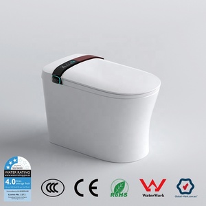 WC intelligent CE Watermark avec télécommande, cuvette de toilette automatique avec bidet intégré, certifié australien pour l'eau - Product Image 5