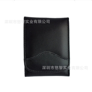 Exquisite leather <b>nail</b> clipper set case, <b>nail</b> <b>tool</b> set protective case, flip-top <b>nail</b> clipper case. - Product Image 3