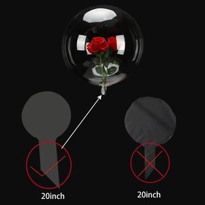 Ballons transparents Bobo Ball TPU pleine taille, ballons à bulles transparents, cadeau pour la Saint-Valentin, rose, décoration <span class=keywords><strong>de</strong></span> mariage DIY, extensibles, sans plis - Product Image 3