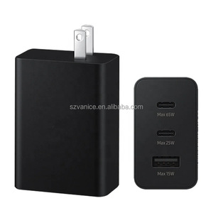 Adaptateur secteur PD 65W avec prise américaine d'origine, chargeur super rapide <span class=keywords><strong>Trio</strong></span>, adaptateurs <span class=keywords><strong>de</strong></span> voyage pour Samsung EP-T6530 - Product Image 3