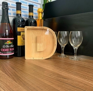 Alcancía de Madera Retro Transparente con Letras del Alfabeto Inglés Personalizables, Diseño Mágico y Encantador - Product Image 5