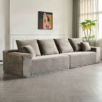 Ensemble de canapés sectionnels en tissu compressé, canapé-lit en forme de L, moderne, modulaire, rembourrage sous vide, pour salon