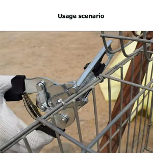 Buen Precio jaula de aves de corral clips de jaula de alambre Alicates de acero al carbono fijador de jaula aplicador - Product Image 3