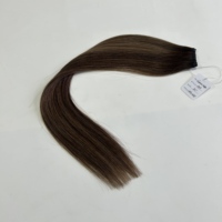 Extensiones de Cabello Humano de Calidad Profesional en Stock, 18 Pulgadas, Genius Wefts, Menos Caída, Sin Enredos, Aptas para Estilistas