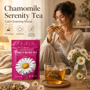 Tisane aux Herbes Camomille Lavande Réglisse Jujube – 30 Sachets Pyramidaux – Marque Privée OEM ODM – Fabricant de Formules Personnalisées - Product Image 5