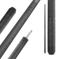 TuoYuan Direct Supply – Queue de billard de snooker en fibre de carbone légère, anti-rayures, 18-20oz, 1/2 split, pour l'entraînement