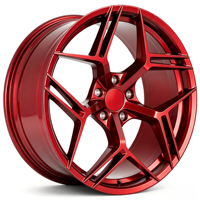 Jantes en alliage forgé monobloc 15-26 pouces, 5 branches fendues, bronze, roues personnalisées pour berline, SUV, véhicule électrique