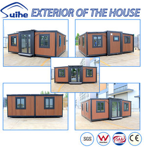 Case Prefabbricate Pieghevoli da 20 e 40 Piedi con 2 Camere da Letto, Cucina e Soggiorno <span class=keywords><strong>per</strong></span> Uso come Uffici in Cantiere - Product Image 2