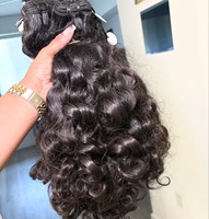 Extensions de cheveux humains brésiliens bouclés 12A en gros, 100% cheveux indiens bruts, fournisseur de cheveux bouclés birmans, mèches de cheveux bruts vietnamiens