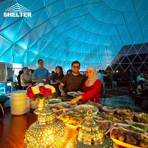 Luxe Outdoor Dome Tenten voor Evenementen Outdoor Geodetische Koepel geodésico Event Dome