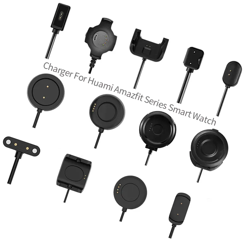 Qiman Replacement USB Chargers Charging Dock Cables Smartwatch Charger For Amazfit Verge A1801 A1609 Bip Lite Pace