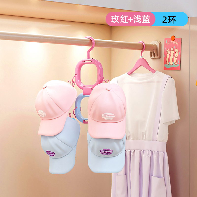 Rose Red and Blue 2 Rings