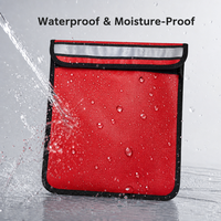 Sac de classement en fibre de verre ignifuge, flexible, portable, durable et facile à utiliser