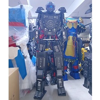 Costume de danse robot LED coloré, fabrication professionnelle, sur mesure, costume lumineux pour les spectacles de carnaval, les spectacles sur scène et les événements