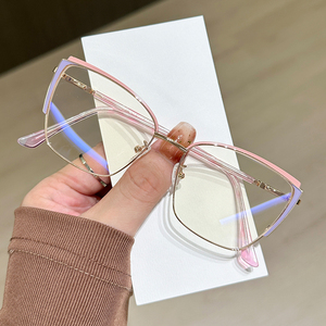 Lady Cat <span class=keywords><strong>Eye</strong></span> máy tính chống Bluelight Kính mắt khung mắt mặc khung mùa mới 2025 - Product Image 3