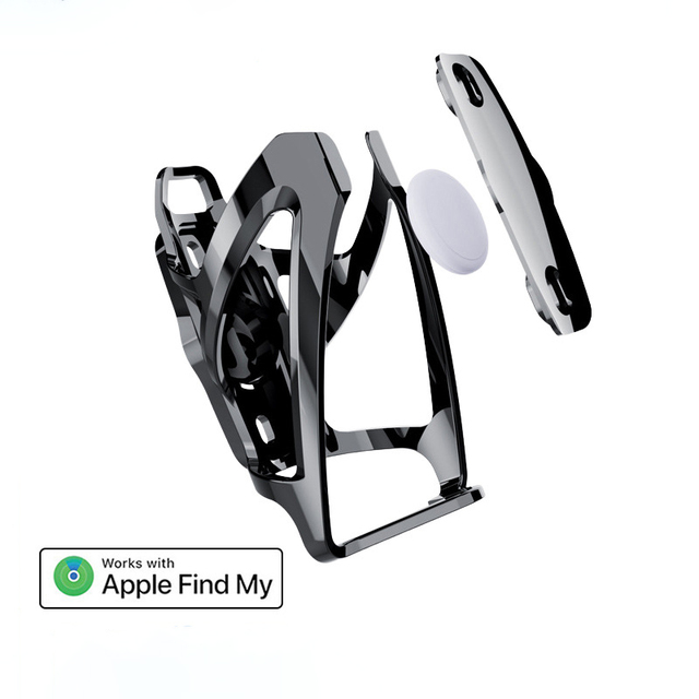 Bicycle Cup Bottle Holder Bike Hidden Anti-Loss GPS Positioning Tracker Outdoor Mountain Road Riding ABS Material IOS Find My