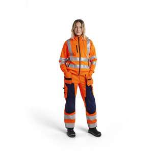 BLAKLADER - 330819745300XS Sudadera Hi-Vis para Mujer Naranja-EAN 7330509615980 ROPA DE TRABAJO DE LA HI-VIS - Product Image 3