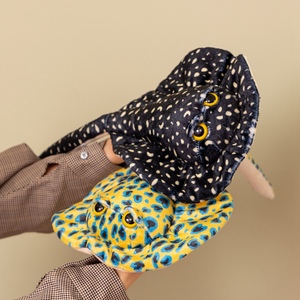 Peluche de pez raya realista al por mayor, peluche suave para patines, juguete de peluche de raya, decoración del hogar, leopardo realista, raya - Product Image 5