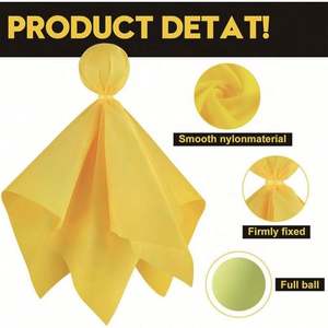 Nouveau produit 2025 – Drapeaux de pénaltys de football jaunes et rouges 100 % polyester de haute qualité pour accessoires de fête – Vente en gros - Product Image 5