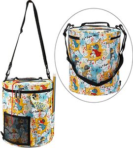 Large Capacity/Portable/Lightweight Yarn <strong>Storage</strong> <strong>Knitting</strong> Tote Organizer Bag with Shoulder Strap - Product Image 6