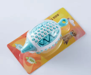 Jouet interactif de luxe en caoutchouc résistant aux morsures pour chien, à mâcher lentement, pour l'extérieur, avec design anti-fuite, pour les soins dentaires et le divertissement. - Product Image 2