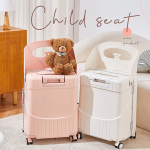 Nouveau modèle de valise à roulettes pour bébé, valise à roulettes parent-enfant, valise à roulettes pour enfants, valise à roulettes pour enfant, valise à roulettes pour enfant de 20 pouces, valise en polycarbonate - Product Image 2