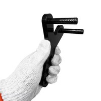 Pince à sertir universelle TEBAK en acier inoxydable pour attaches rapides sans effort ; Outil multifonctionnel