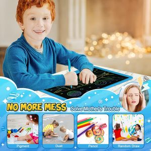 Vente en gros 15 pouces effaçable E-Writer LCD tablette de dessin graphique style personnalisé ABS bloc-notes portable enfants bloc-notes chaud utiliser cadeau - Product Image 6