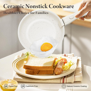 Ensemble de casseroles et poêles antiadhésives à poignée amovible, casseroles, poêles, bols et poêles à frire, ustensiles de cuisine portables pour le camping, ensemble d'ustensiles de cuisine pour la cuisine - Product Image 3