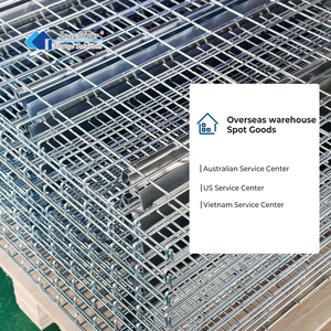 Jracking Corrosion Protected Storage <strong>Racks</strong> Accessories High Capacity <strong>Steel</strong> Wire Mesh Deck For Pallet <strong>Racks</strong> - Product Image 1