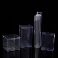 Boîtes d'emballage transparentes en plastique PVC PET PP personnalisées, boîtes cadeaux transparentes pour boîte à cosmétiques électroniques