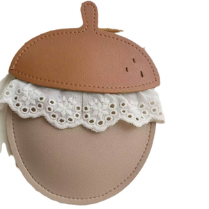 Sac à bandoulière en cuir PU pour enfants, vintage, motif fruits chêne, créatif, fait à la main, style mignon et doux - Product Image 5