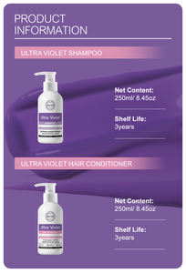 Jabón Capilar Hidrolizado Morado, Champú de Color Lechoso para <span class=keywords><strong>el</strong></span> Cuidado del Cuero Cabelludo, Champú Hidratante para Hombres y Mujeres, Champú para la Recuperación de la Salud del Cuero Cabelludo - Product Image 4