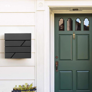 Hiện đại Hộp Thư ngoài trời công suất lớn bài thư <span class=keywords><strong>box</strong></span> với Key khóa gợi ý <span class=keywords><strong>box</strong></span> với tờ báo ngăn chủ - Product Image 4