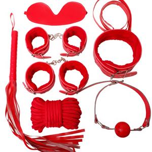 Bestseller Bdsm <span class=keywords><strong>Bondage</strong></span> Pak 7-delige Leren Seksspeeltenset Harige Fixatie Set Voor Volwassen Koppels Sm Seksspellen Producten - Product Image 6