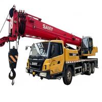 Grue sur camion Sany SYM5502JQZ100C d'occasion, 100 tonnes, 50000 kg, grue hydraulique pour levage de construction
