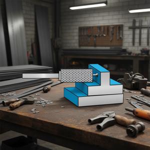 Cortador Rotatorio Fervi Long de Corte Simple de 120 mm para Corte de Metal - Product Image 1