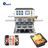 Machine de scellage pour aliments cuits, fraîcheur garantie, tomates, myrtilles, salades, contenants de restauration rapide