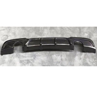 Ekstensi Bumper Belakang Bahan ABS untuk BMW Seri 3 2005-2012 E90 E92 E93 Gaya MP Dengan Lampu Splitter Diffuser Belakang Body Kit