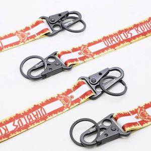 Wholesale Custom Full Sublimation Short Keychain <b>Lanyards</b> for Baseball Fan Giveaway Short <b>Lanyard</b> - Product Image 3