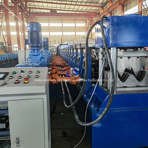 Hot bán đầy đủ tự động hình Thành thép đường cao tốc hộ Lan tôn sóng cuộn tạo thành máy - Product Image 6