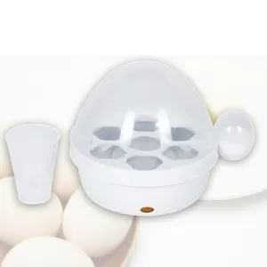 Alat kukus telur otomatis 7 dalam 1, Ketel telur listrik ABS Multi warna dapur rumah