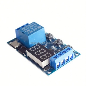 โมดูลรีเลย์หน่วงเวลา 6-30V 1 ช่องสัญญาณ ตัวหน่วงเวลาปิดเครื่อง วงจรตั้งเวลาแบบวนซ้ำ - Product Image 5