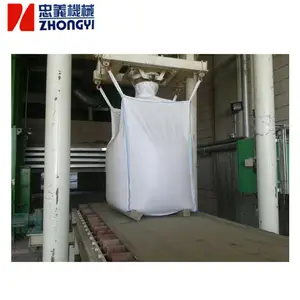 Automatic cement powder 1000kg big bag filling and packing machine