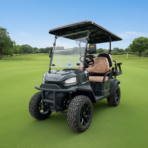 Cinese fuoristrada elettrico sollevato Golf <span class=keywords><strong>Kart</strong></span> 4 <span class=keywords><strong>2</strong></span> + <span class=keywords><strong>2</strong></span> passeggino per caccia e Golf cart - Product Image 1