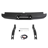 Paraurti posteriore completo in acciaio nero per Toyota Tacoma Truck 1995-2004